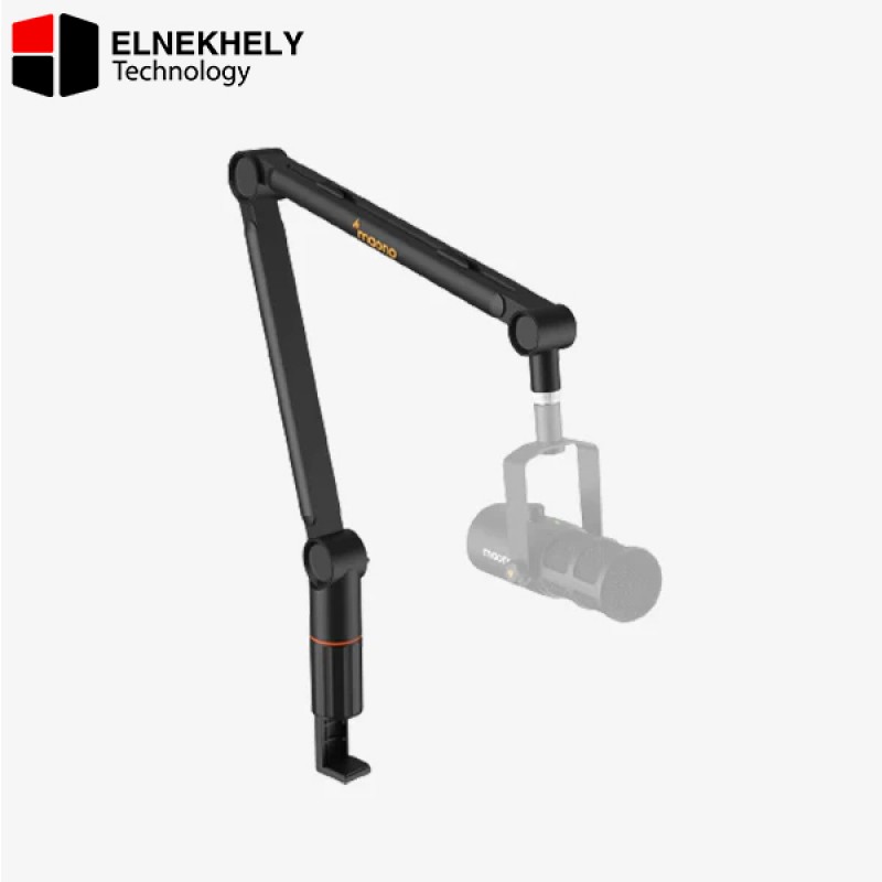 MAONO Microphone Arm, Mic Boom Arm with Cable Management Channels, Desk Clamp, Versatile Mounting, and Fully Adjustable, Heavy Duty Microphone Stand for Podcast (Heavy Duty (BA91 Black)) MAONO Microphone Arm, Mic Boom Arm with Cable Management Channels, Desk Clamp, Versatile Mounting, and Fully Adjustable, Heavy Duty Microphone Stand for Podcast (Heavy Duty (BA91 Black))