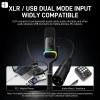 Maono PD100X-RGB USB/XLR Dynamic Microphone Gaming Desktop Stand | Black Maono PD100X-RGB USB/XLR Dynamic Microphone Gaming Desktop Stand | Black