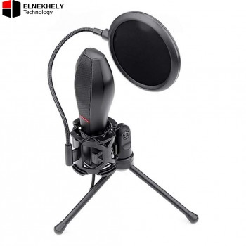 Redragon GM200 Gaming & Streaming Microphone – Cardioid Condenser, USB Connection, Black Redragon GM200 Gaming & Streaming Microphone – Cardioid Condenser, USB Connection, Black