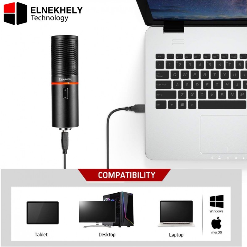 Redragon GM300 USB Gaming and Streaming Microphone Redragon GM300 USB Gaming and Streaming Microphone