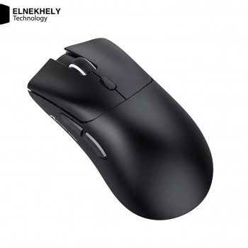 Attack Shark R1 Tri-Mode Wireless Gaming Mouse – PixArt PAW3311, 18000 DPI, 59g Ultra-Lightweight, Huano Switches - Black / White