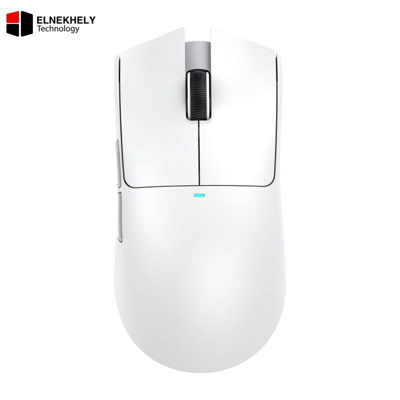 Attack Shark X11 Tri-Mode Wireless Gaming Mouse with RGB Charging Dock – PixArt PAW3311, 22000 DPI, HUYU Switches - Black / White