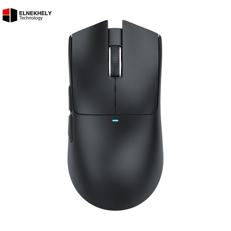 Attack Shark X11 Tri-Mode Wireless Gaming Mouse with RGB Charging Dock – PixArt PAW3311, 22000 DPI, HUYU Switches - Black / White