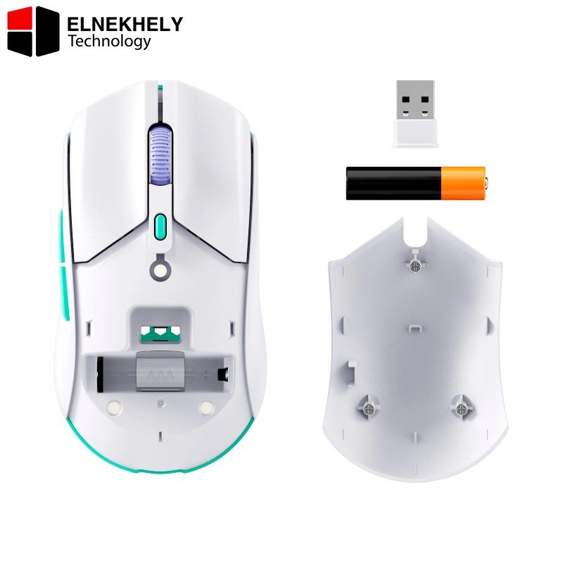 HyperX Pulsefire Haste 2 Core Wireless Gaming Mouse – White, Ultra-Lightweight, 12,000 DPI Optical Sensor, Dual Wireless Connectivity, 100-Hour Battery, RGB Lighting, Ambidextrous Design – 8R2E7AA HyperX Pulsefire Haste 2 Core Wireless Gaming Mouse – White, Ultra-Lightweight, 12,000 DPI Optical Sensor, Dual Wireless Connectivity, 100-Hour Battery, RGB Lighting, Ambidextrous Design – 8R2E7AA