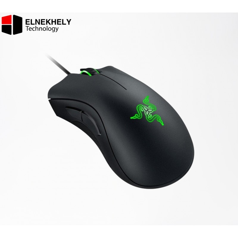 Razer DeathAdder Essential (RZ01-03850100-R3M1) – Wired Gaming Mouse, 6400 DPI – Black Edition