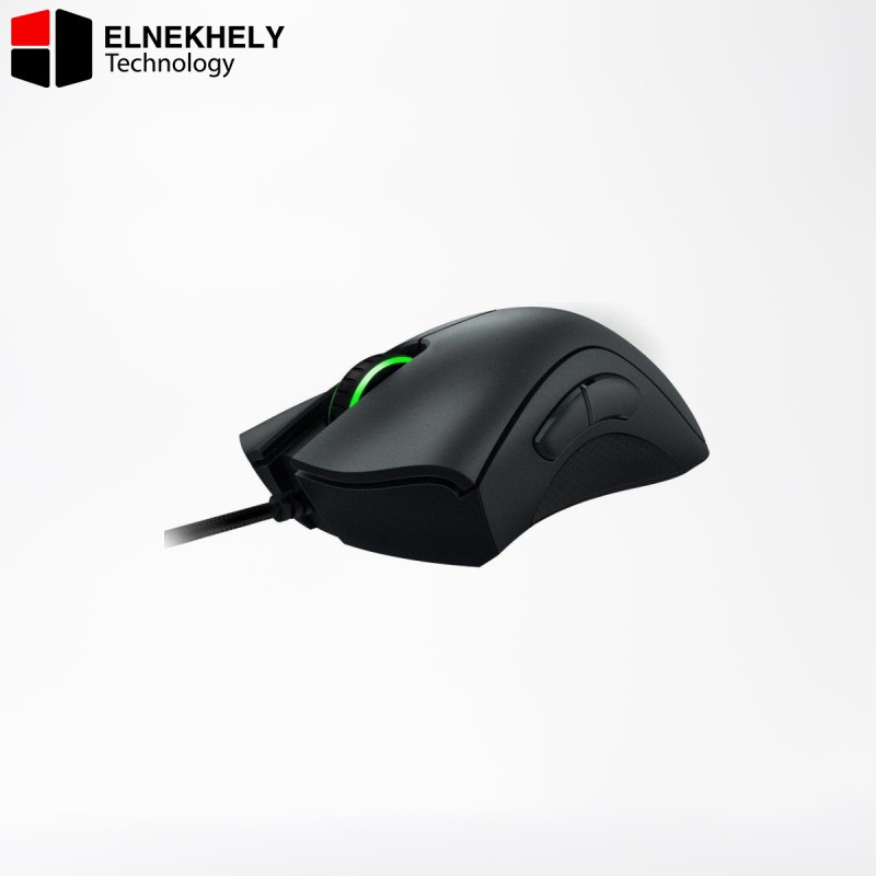 Razer DeathAdder Essential Wired Gaming Mouse — 6400 DPI Optical Sensor, Ergonomic Design, 5 Programmable Buttons, Lightweight Build — Black