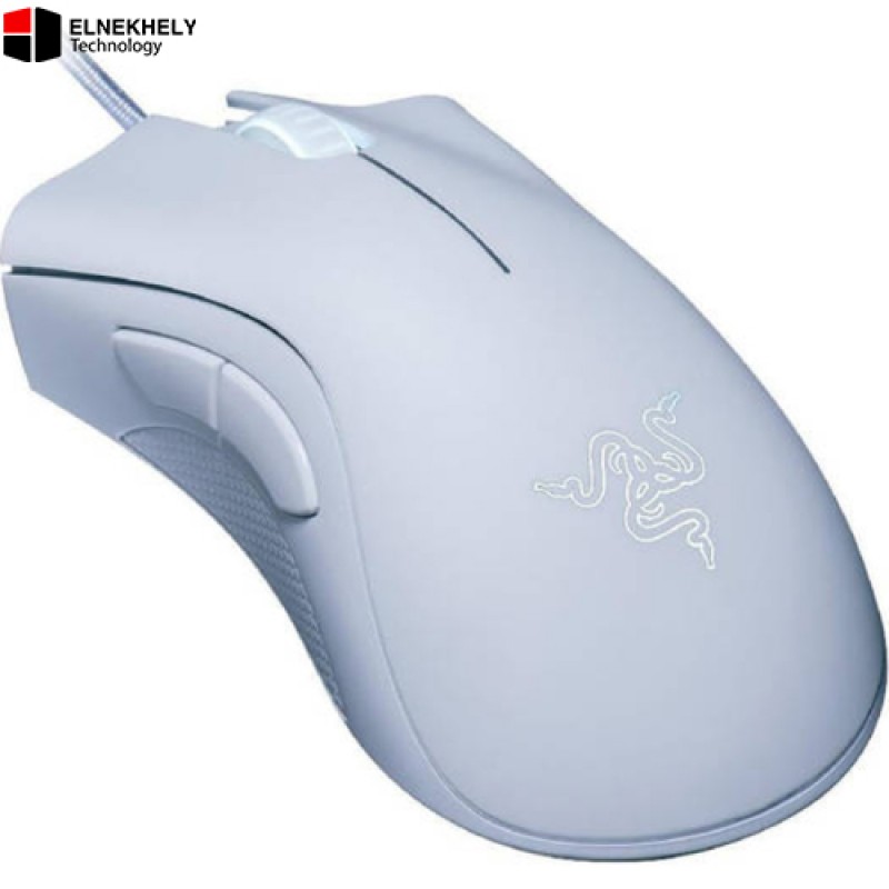 Razer DeathAdder Essential (RZ01-03850200-R3M1 ) – Wired Gaming Mouse, 6400 DPI – White Edition