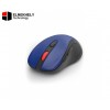 Redragon BM-2638 Wireless Mouse – 2,400 DPI, Blue, Ergonomic Design, USB Wireless Connection