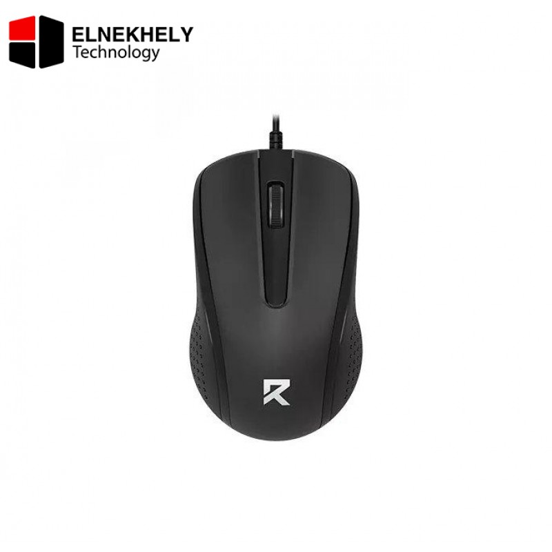 Redragon BM-4049 Wired Mouse – 1200 DPI, Black, Ergonomic Design, USB Wired Connection