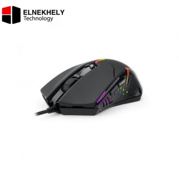 Redragon M601 Centrophorus RGB Gaming Mouse – Wired, Ergonomic 7-Button Programmable Mouse with Macro Recording, Backlit RGB, 7200 DPI