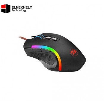 Redragon M607 Griffin RGB Gaming Mouse – 7200 DPI, 8 Programmable Buttons, Wired, Ergonomic Design, Backlit RGB