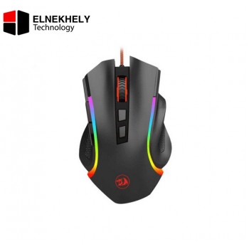 Redragon M607 Griffin RGB Gaming Mouse – 7200 DPI, 8 Programmable Buttons, Wired, Ergonomic Design, Backlit RGB