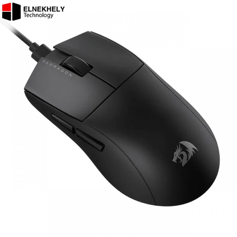 Redragon K1NG M724 Black Wired Gaming Mouse – 42g Ultra-Light, 12,400 DPI Pixart 3327 Sensor, 1000Hz Polling Rate