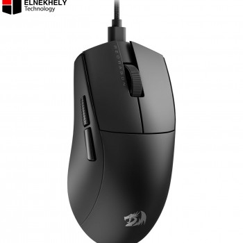 Redragon K1NG M724 Black Wired Gaming Mouse – 42g Ultra-Light, 12,400 DPI Pixart 3327 Sensor, 1000Hz Polling Rate
