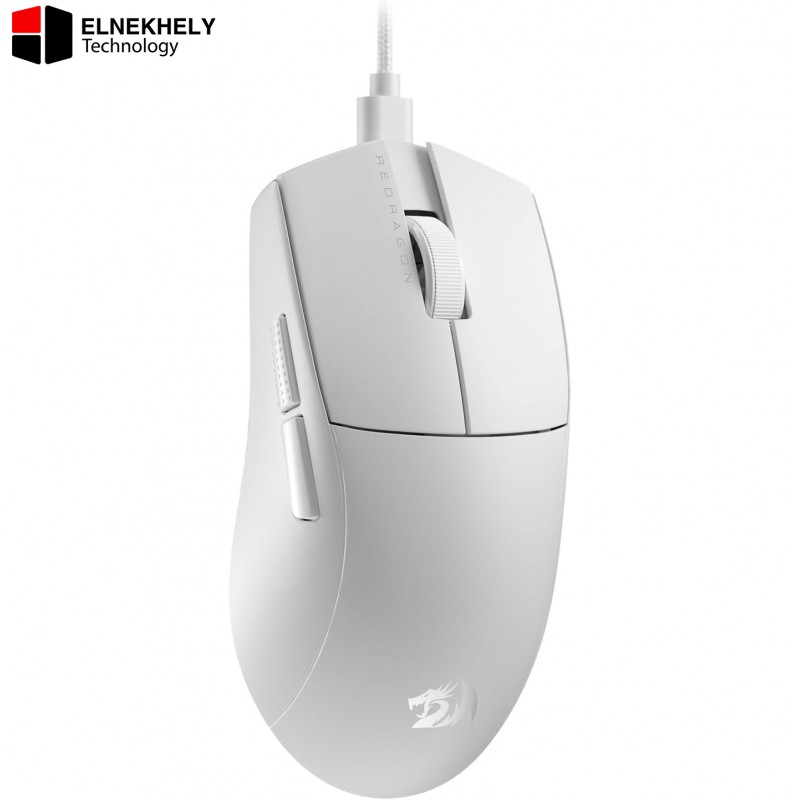 Redragon K1NG M724 White Wired Gaming Mouse – 42g Ultra-Light, 12,400 DPI Pixart 3327 Sensor, 1000Hz Polling Rate Redragon K1NG M724 White Wired Gaming Mouse – 42g Ultra-Light, 12,400 DPI Pixart 3327 Sensor, 1000Hz Polling Rate