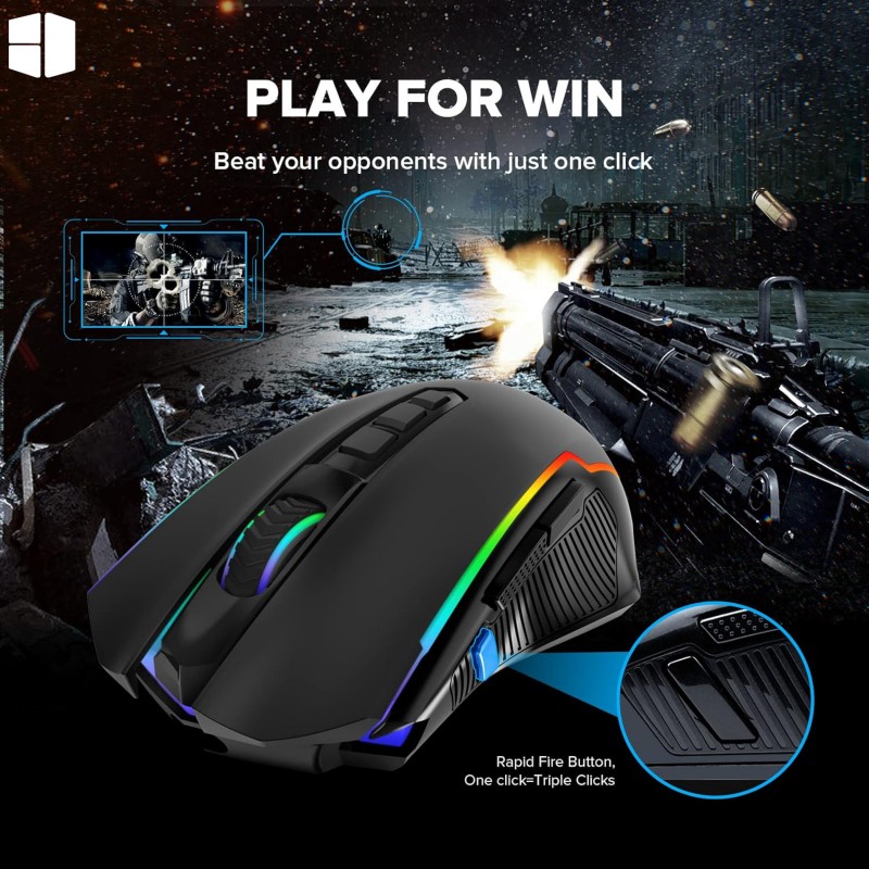Redragon M910-KS Ranger Lite Wireless Gaming Mouse Redragon M910-KS Ranger Lite Wireless Gaming Mouse
