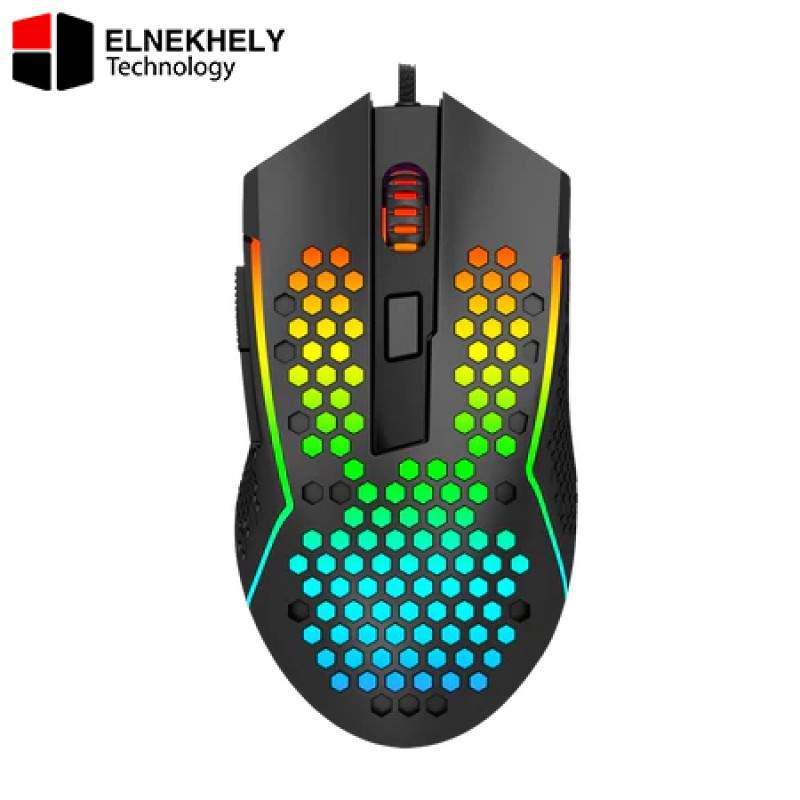 REDRAGON M987-K REAPING Lightweight Honeycomb Gaming Mouse 55G 12 400 DPI Black REDRAGON M987-K REAPING Lightweight Honeycomb Gaming Mouse 55G 12 400 DPI Black