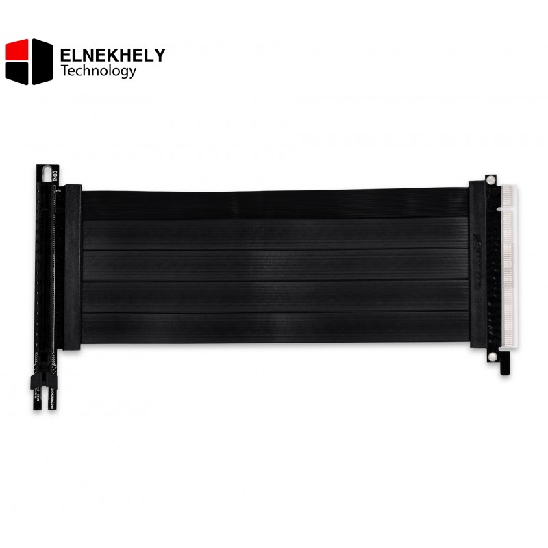 Lian Li O11D Vertical GPU Bracket Kit with PCIe 4.0 Riser Cable – Steel Construction, 200mm Cable – Black