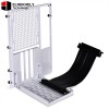 Lian Li O11D Vertical GPU Bracket Kit with PCIe 4.0 Riser Cable – Steel Construction, 200mm Cable – White Lian Li O11D Vertical GPU Bracket Kit with PCIe 4.0 Riser Cable – Steel Construction, 200mm Cable – White