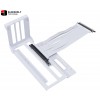 Lian Li A3 m-ATX Vertical GPU Kit – PCIe 4.0 Riser Cable, 3-Slot Steel Bracket, 200mm Cable – Black or White Lian Li A3 m-ATX Vertical GPU Kit – PCIe 4.0 Riser Cable, 3-Slot Steel Bracket, 200mm Cable – Black or White