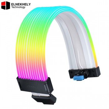 Lian Li Strimer Wireless 16 Pin ARGB Power Extension Cable PW16-81W GPU 12V-2×6 116 LEDs Lian Li Strimer Wireless 16 Pin ARGB Power Extension Cable PW16-81W GPU 12V-2×6 116 LEDs