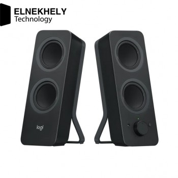 Logitech Z207 Bluetooth Computer Speakers, 2.0 Stereo, 10W Peak Power, Easy-Switch, Dual Device Pairing, 3.5mm Input – Black