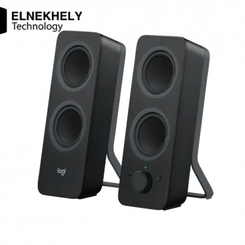 Logitech Z207 Bluetooth Computer Speakers, 2.0 Stereo, 10W Peak Power, Easy-Switch, Dual Device Pairing, 3.5mm Input – Black