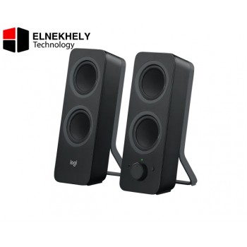 Logitech Z207 Bluetooth Computer Speakers, 2.0 Stereo, 10W Peak Power, Easy-Switch, Dual Device Pairing, 3.5mm Input – Black