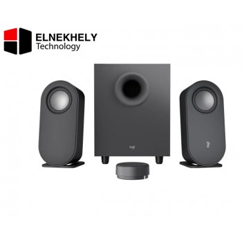 Logitech Z407 Bluetooth 2.1 Speaker System with Powerful Subwoofer, Wireless Control Dial, and Multi-Device Connectivity