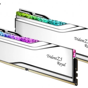 G.SKILL Trident Z5 Royal DDR5 64GB (2x32GB) 6400MT/s CL32 Intel XMP Desktop Memory Kit – F5-6400J3239G32GX2-TR5S