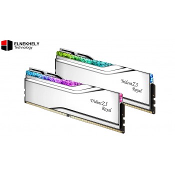 G.SKILL Trident Z5 Royal DDR5 64GB (2x32GB) 6400MT/s CL32 Intel XMP Desktop Memory Kit – F5-6400J3239G32GX2-TR5S