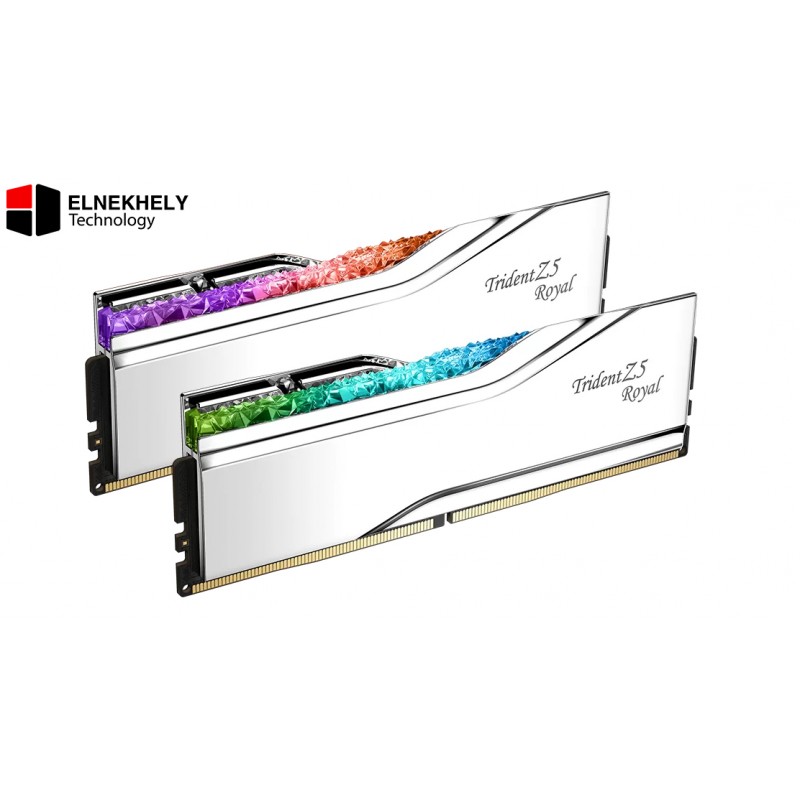 G.SKILL Trident Z5 Royal DDR5 64GB (2x32GB) 6400MT/s CL32 Intel XMP Desktop Memory Kit – F5-6400J3239G32GX2-TR5S