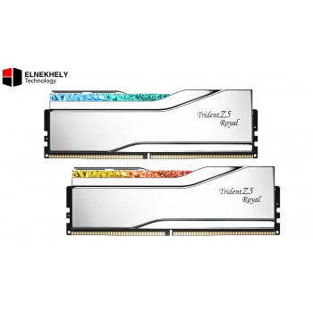 G.SKILL Trident Z5 Royal DDR5 64GB (2x32GB) 6400MT/s CL32 Intel XMP Desktop Memory Kit – F5-6400J3239G32GX2-TR5S