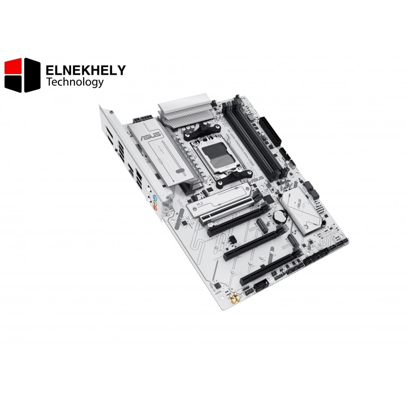 Asus B850 MAX Gaming WIFI W (Socket AM5) ATX Motherboard, DDR5 8000+MT/s, PCIe 5.0, Wi-Fi 6E 2.5Gb LAN, Aura Sync RGB Asus B850 MAX Gaming WIFI W (Socket AM5) ATX Motherboard, DDR5 8000+MT/s, PCIe 5.0, Wi-Fi 6E 2.5Gb LAN, Aura Sync RGB