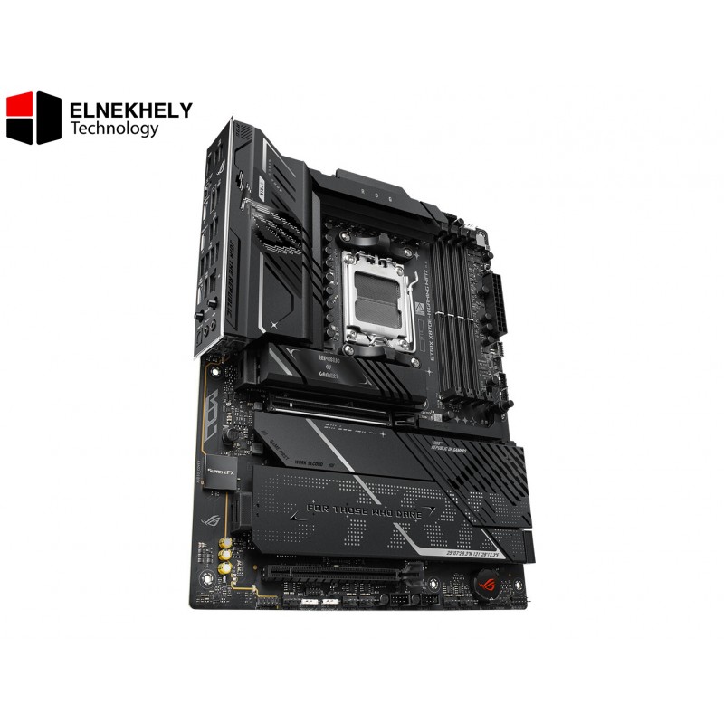 ASUS ROG STRIX X870E-H GAMING WIFI7 – ATX Motherboard, AMD Socket AM5, DDR5 8000+MT/s, PCIe 5.0, 4x M.2, Wi-Fi 7, 5Gb LAN, USB4, Aura Sync RGB ASUS ROG STRIX X870E-H GAMING WIFI7 – ATX Motherboard, AMD Socket AM5, DDR5 8000+MT/s, PCIe 5.0, 4x M.2, Wi-Fi 7, 5Gb LAN, USB4, Aura Sync RGB