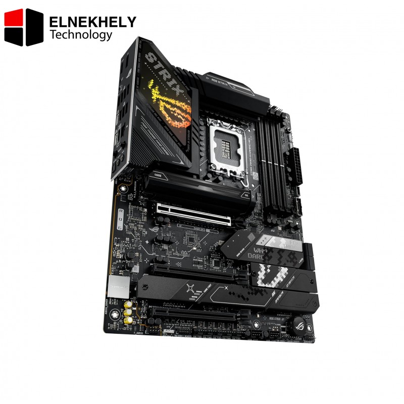 ASUS ROG STRIX Z890-H GAMING WIFI, Intel Z890 LGA1851 ATX Gaming Motherboard, Supports Intel Core Ultra Processors, DDR5 256GB, PCIe 5.0, 4x M.2, SATA, Wi-Fi 7, 5G LAN, SupremeFX Audio, Aura Sync RGB