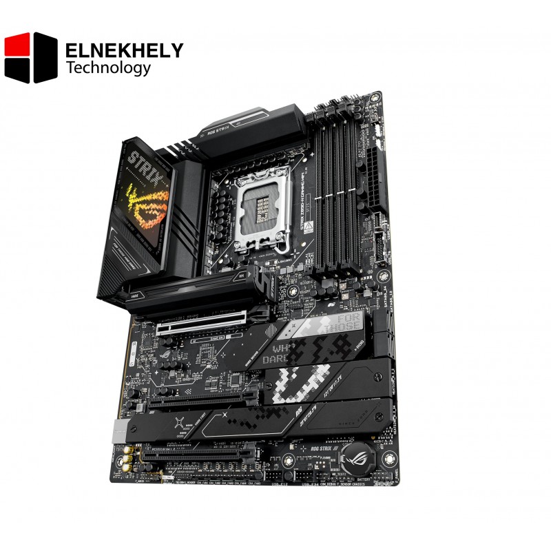 ASUS ROG STRIX Z890-H GAMING WIFI, Intel Z890 LGA1851 ATX Gaming Motherboard, Supports Intel Core Ultra Processors, DDR5 256GB, PCIe 5.0, 4x M.2, SATA, Wi-Fi 7, 5G LAN, SupremeFX Audio, Aura Sync RGB