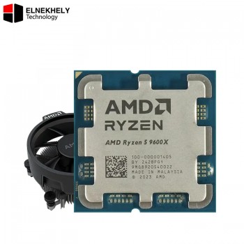 AMD Ryzen 5 9600X 6 Cores 12 Threads Up to 5.4GHz 38MB Cache AM5 MPK Processor AMD Ryzen 5 9600X 6 Cores 12 Threads Up to 5.4GHz 38MB Cache AM5 MPK Processor