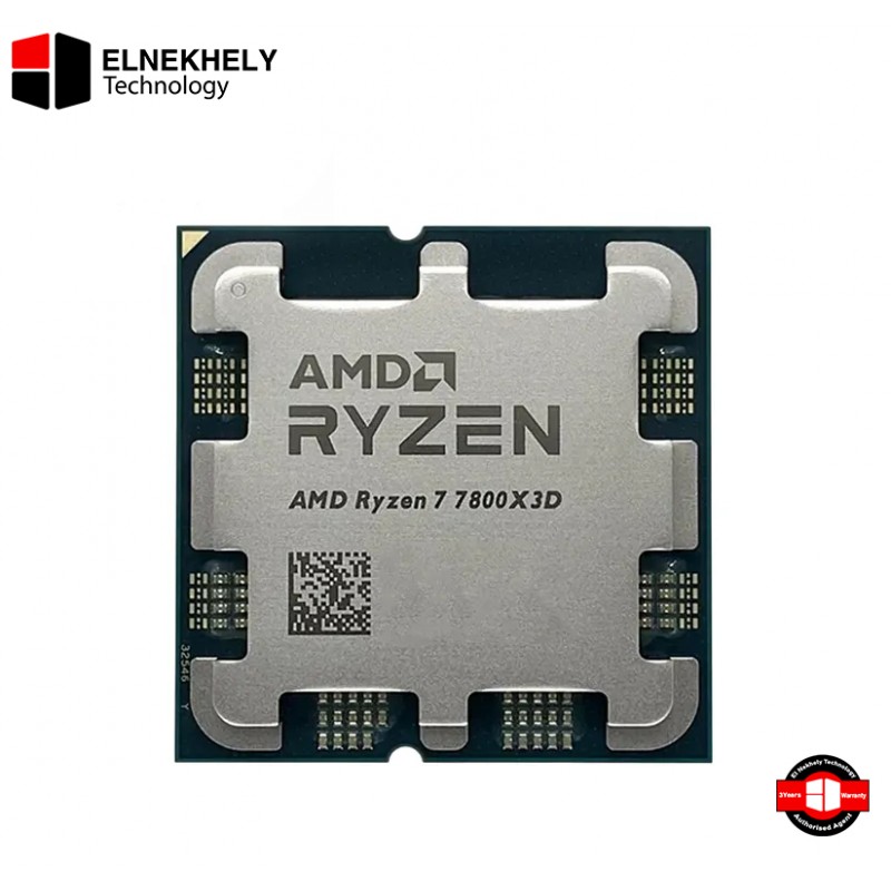 AMD Ryzen 7 7800X3D Tray Processor – 8 Cores, 16 Threads, Up to 5.0GHz Boost Clock, 3D V-Cache Technology, AM5 Socket, Zen 4 Architecture, PCIe 5.0 Support