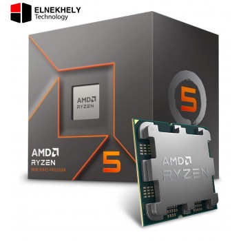 AMD Ryzen 5 8400F MPK Desktop Processor with AMD Fan (6 Cores, 12 Threads, Up to 4.7 GHz, Socket AM5)