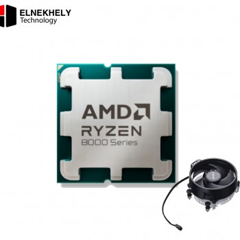 AMD Ryzen 7 8700F MPK Processor with Fan Tray – 8 Cores 16 Threads, Zen 4 Architecture, Up to 4.95GHz, AM5 Socket, 65W TDP, DDR5 & PCIe 5.0 Support