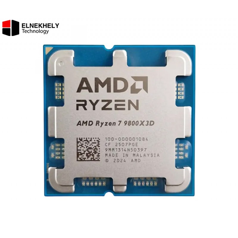 AMD Ryzen 7 9800X3D 8 Cores 16 Threads Up to 5.2GHz 104MB Cache AM5 Tray Processor AMD Ryzen 7 9800X3D 8 Cores 16 Threads Up to 5.2GHz 104MB Cache AM5 Tray Processor