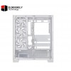 ASUS A31 PLUS Mid Tower PC Case with BTF motherboard support, tempered glass panels, 4 ARGB fans, 360mm radiator, 380mm GPU, 165mm CPU cooler, and USB 3.2 Gen 2x2 Type-C (WHITE) ASUS A31 PLUS Mid Tower PC Case with BTF motherboard support, tempered glass panels, 4 ARGB fans, 360mm radiator, 380mm GPU, 165mm CPU cooler, and USB 3.2 Gen 2x2 Type-C (WHITE)