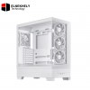 ASUS A31 PLUS Mid Tower PC Case with BTF motherboard support, tempered glass panels, 4 ARGB fans, 360mm radiator, 380mm GPU, 165mm CPU cooler, and USB 3.2 Gen 2x2 Type-C (WHITE) ASUS A31 PLUS Mid Tower PC Case with BTF motherboard support, tempered glass panels, 4 ARGB fans, 360mm radiator, 380mm GPU, 165mm CPU cooler, and USB 3.2 Gen 2x2 Type-C (WHITE)