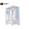 ASUS A31 PLUS Mid Tower PC Case with BTF motherboard support, tempered glass panels, 4 ARGB fans, 360mm radiator, 380mm GPU, 165mm CPU cooler, and USB 3.2 Gen 2x2 Type-C (WHITE) ASUS A31 PLUS Mid Tower PC Case with BTF motherboard support, tempered glass panels, 4 ARGB fans, 360mm radiator, 380mm GPU, 165mm CPU cooler, and USB 3.2 Gen 2x2 Type-C (WHITE)