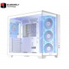 ASUS A32 Plus ARGB Dual-Chamber Gaming Case (White Edition) ASUS A32 Plus ARGB Dual-Chamber Gaming Case (White Edition)