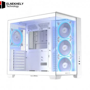 ASUS A32 Plus ARGB Dual-Chamber Gaming Case (White Edition) ASUS A32 Plus ARGB Dual-Chamber Gaming Case (White Edition)