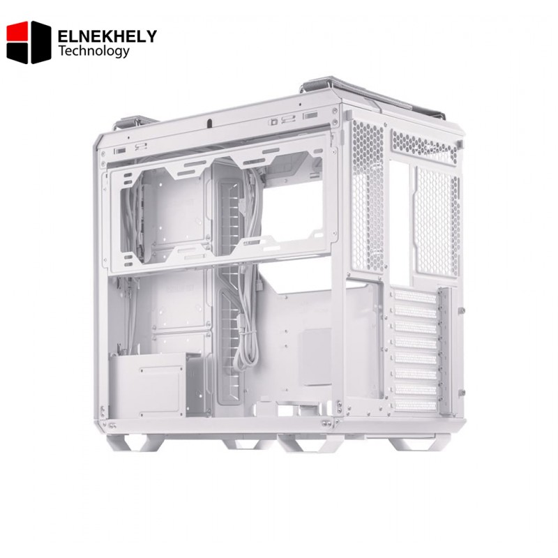 Asus TUF Gaming GT502 White Mid Tower Case – Dual-Chamber Design Asus TUF Gaming GT502 White Mid Tower Case – Dual-Chamber Design