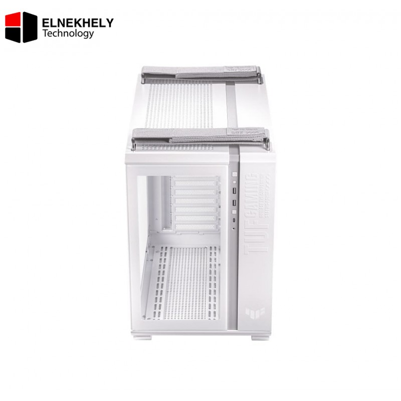 Asus TUF Gaming GT502 White Mid Tower Case – Dual-Chamber Design Asus TUF Gaming GT502 White Mid Tower Case – Dual-Chamber Design