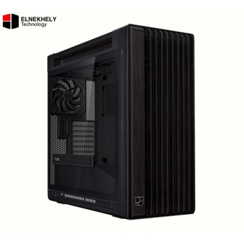 ASUS ProArt PA602 Wood Edition Tempered Glass E-ATX Mid Tower Case - Black